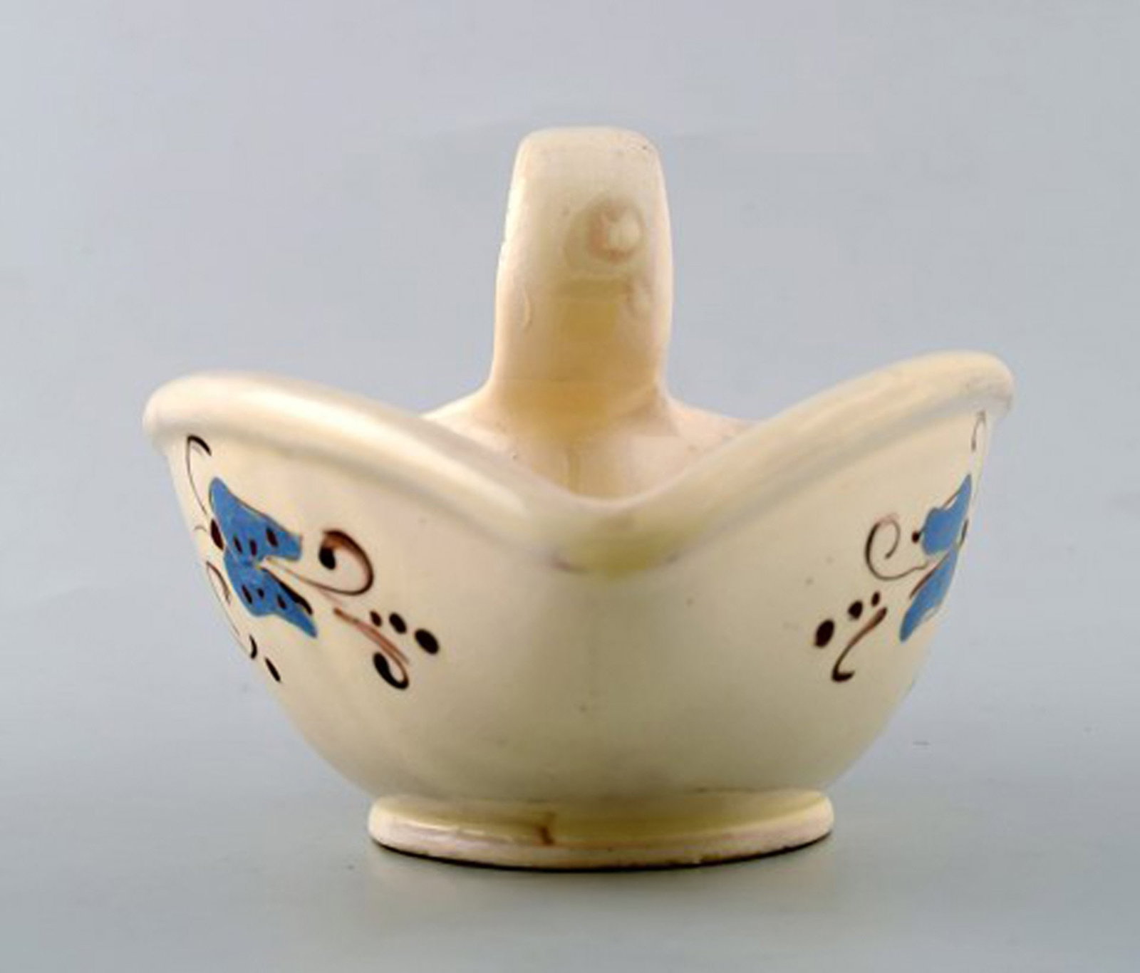 Kahler, Denmark, glazed stoneware jug with handle. - 4