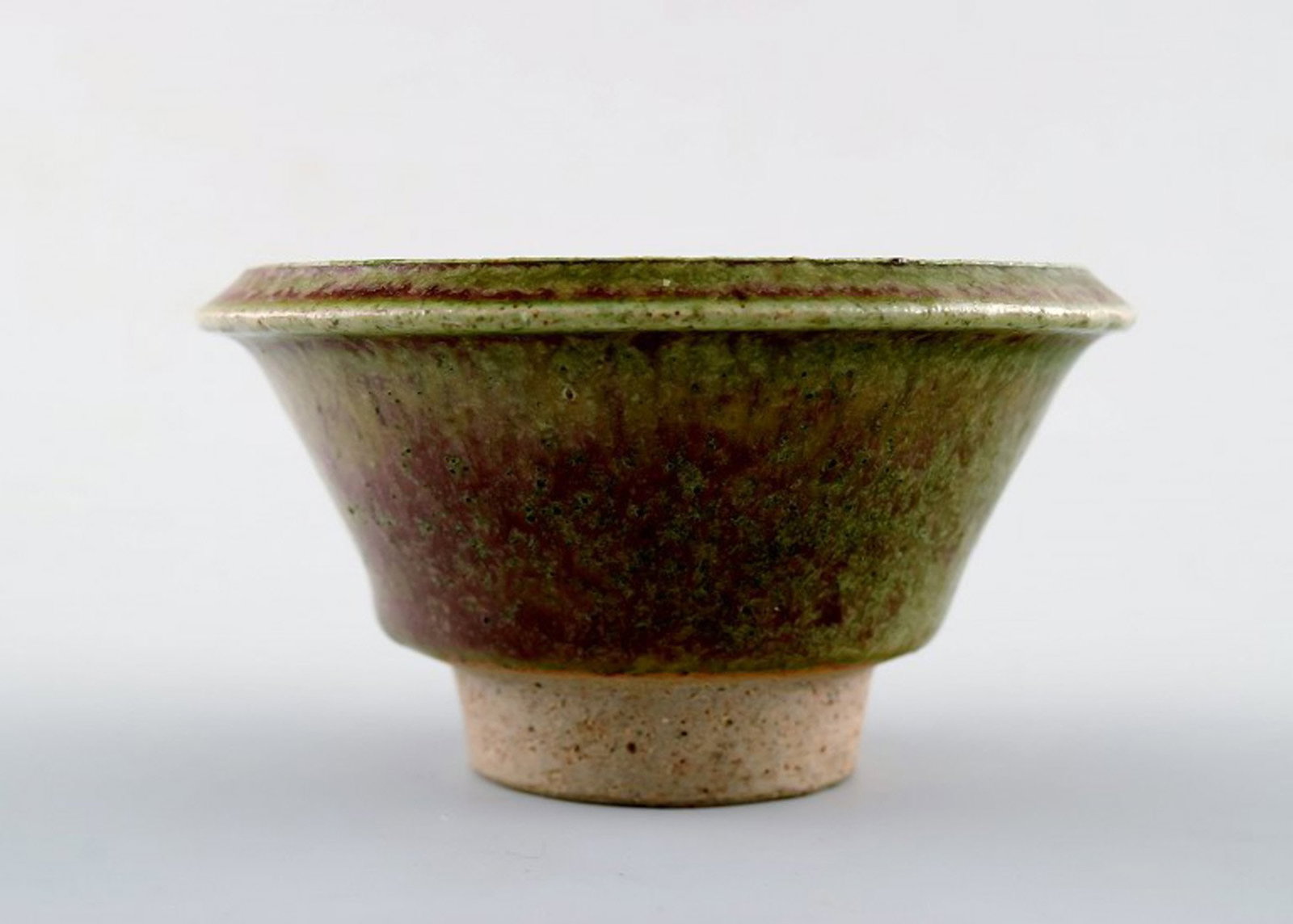 Kahler, Denmark, glazed stoneware vase. (1 of 7)
