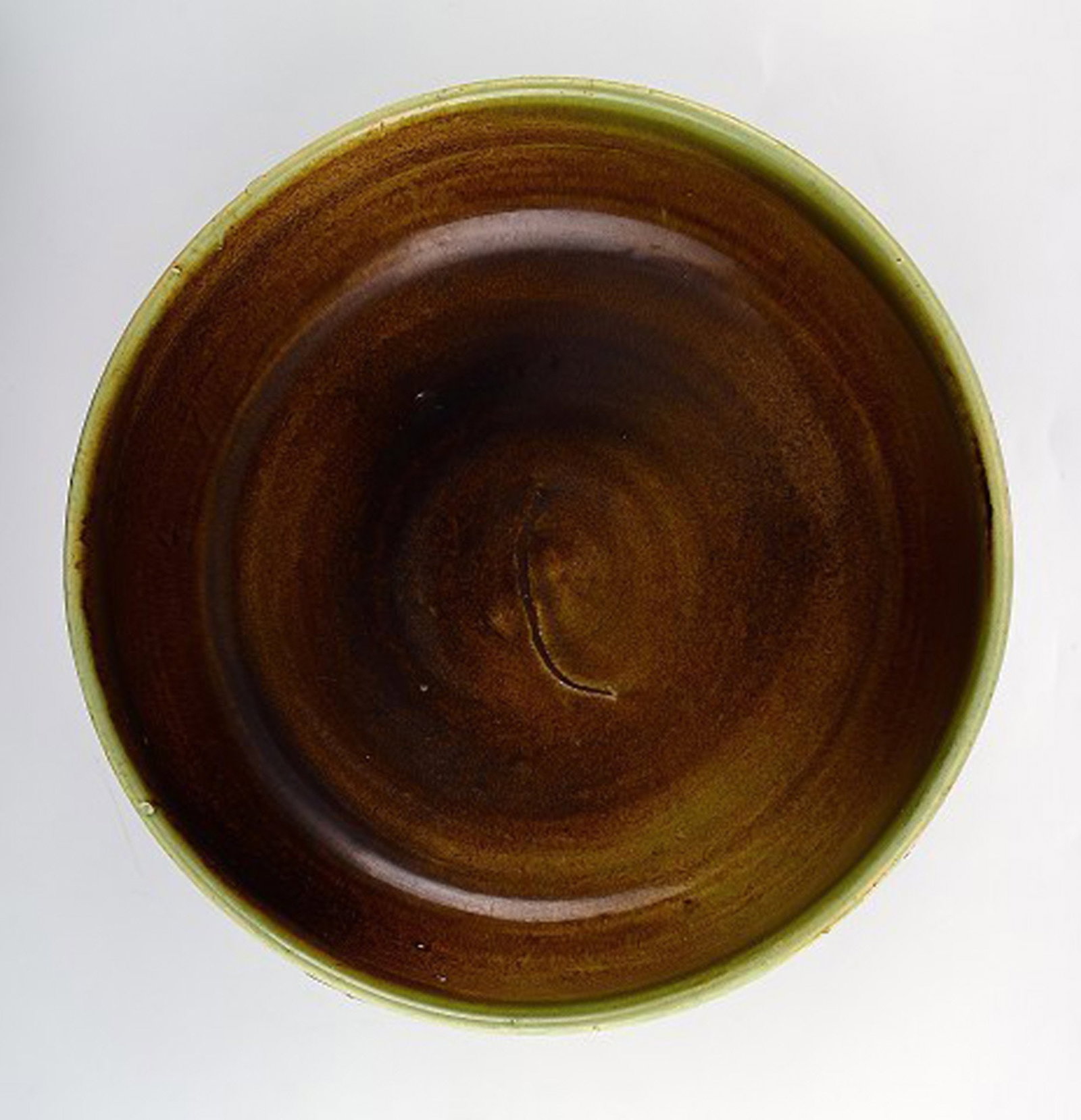 Large Swedish unique ceramic bowl. - 4