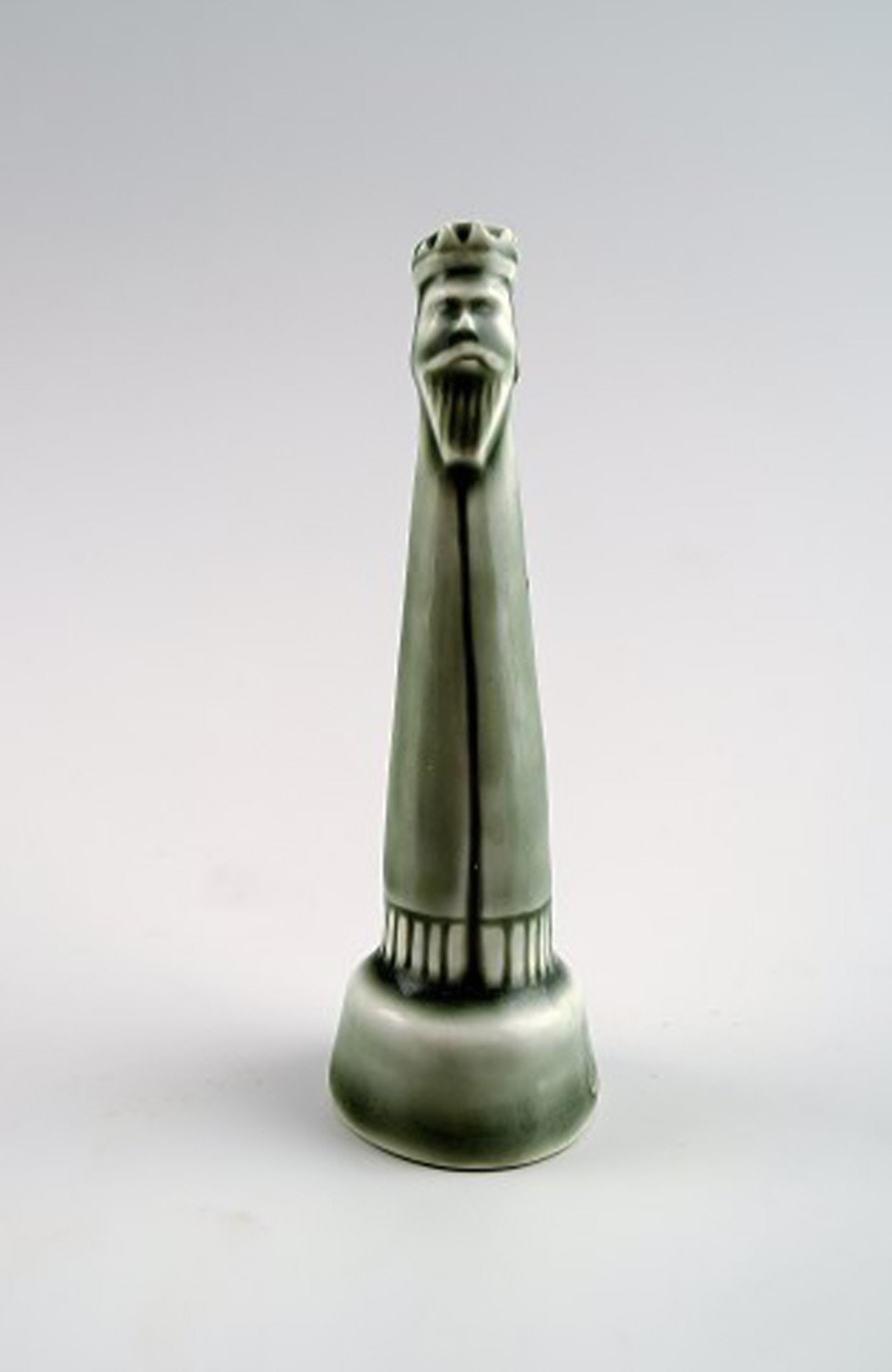 SVEN Wejsfelt for Gustavsberg, complete set of chess pieces in ceramics. - 6