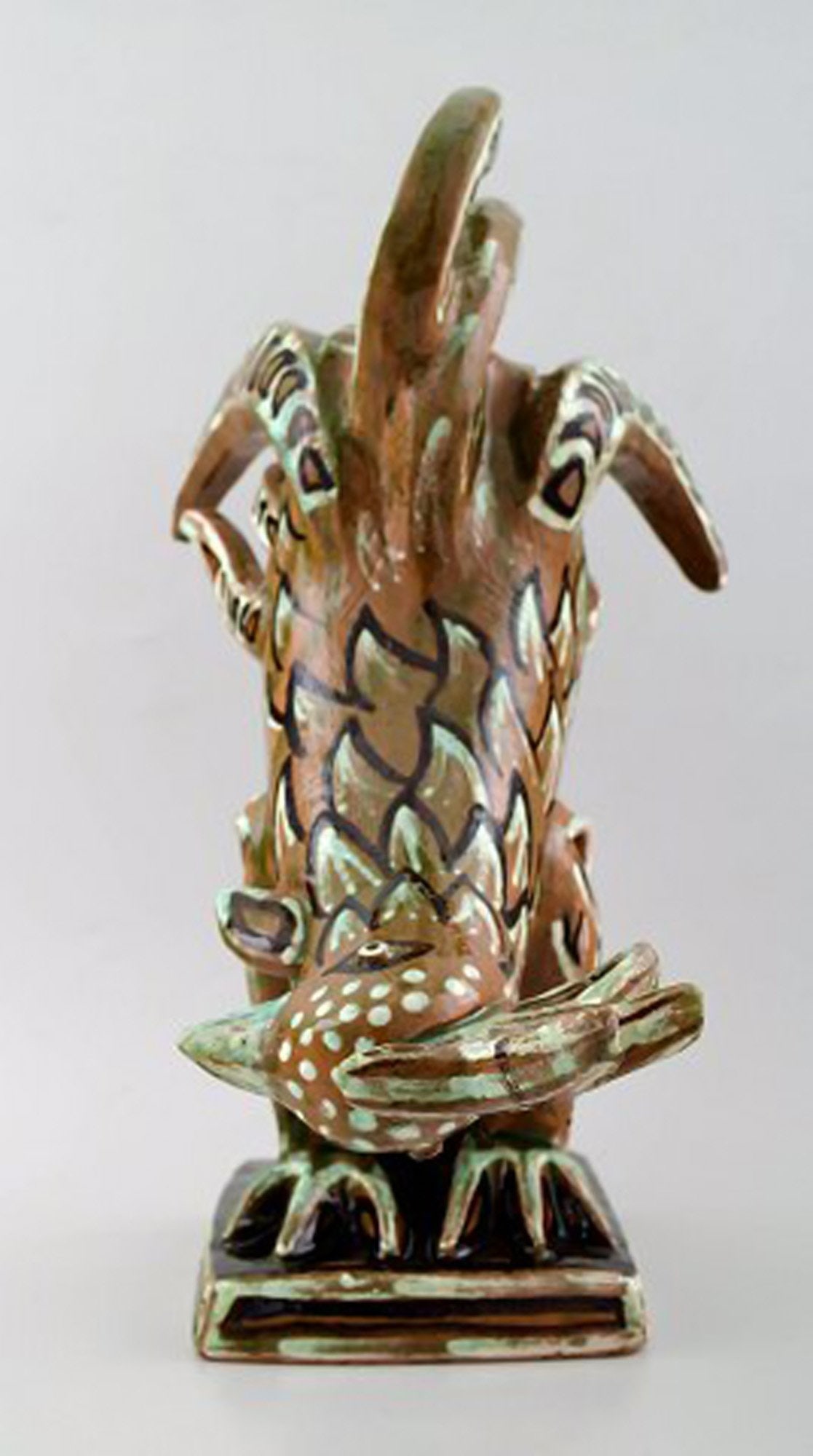 Helge Christoffersen Large unique figure of rooster. - 3