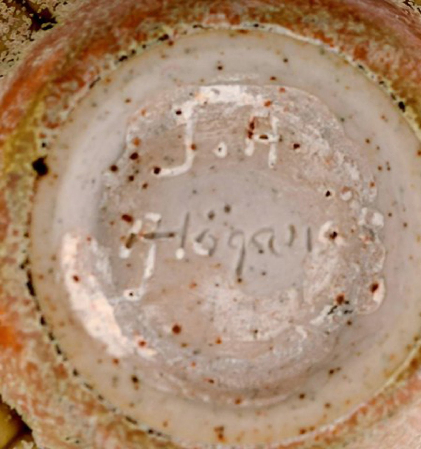 Ceramic vase Hoganas, Signed, John Andersson. - 6