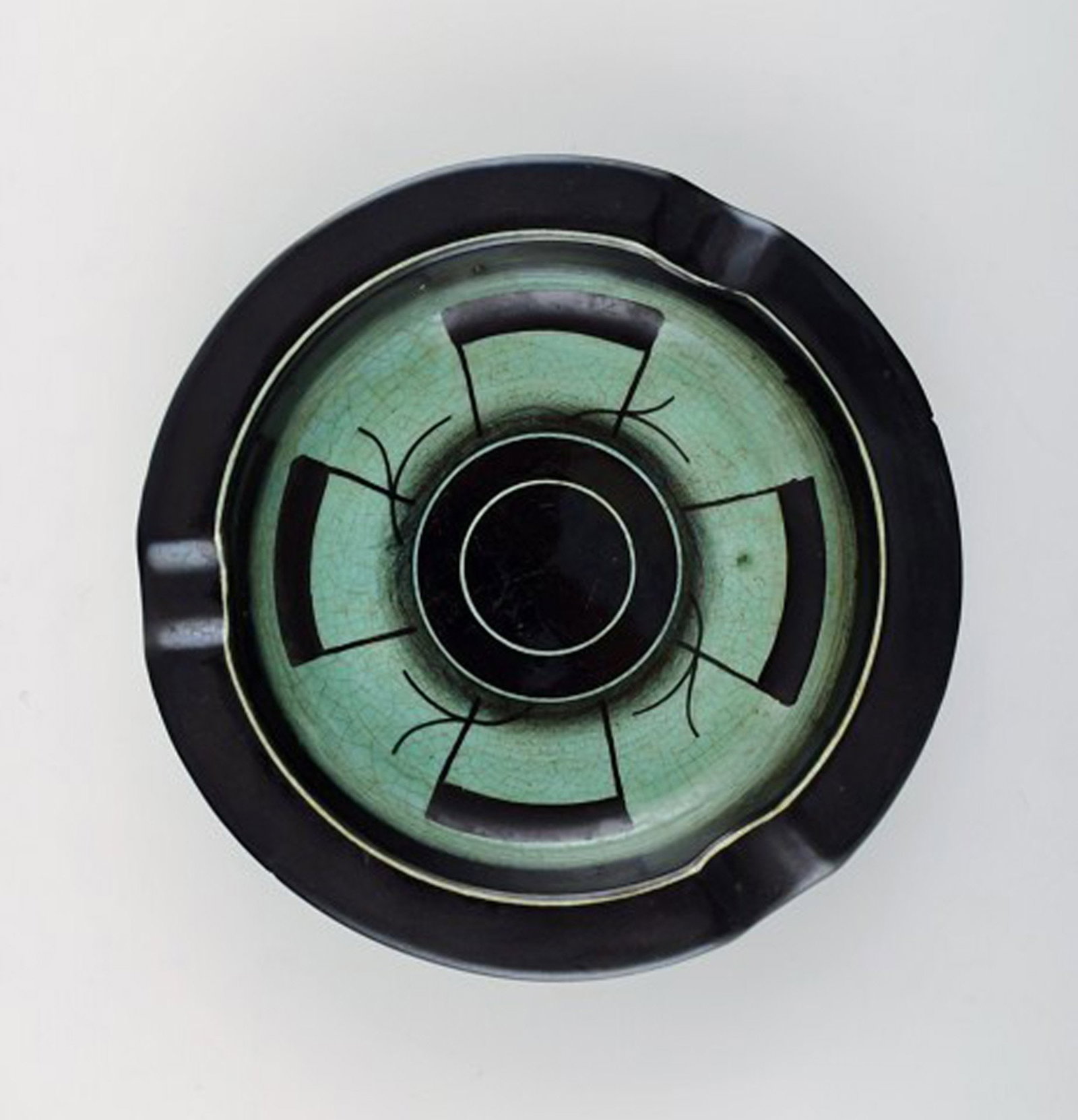 Josef Ekberg for Gustavsberg 4 Art Deco bowl dishes. - 6