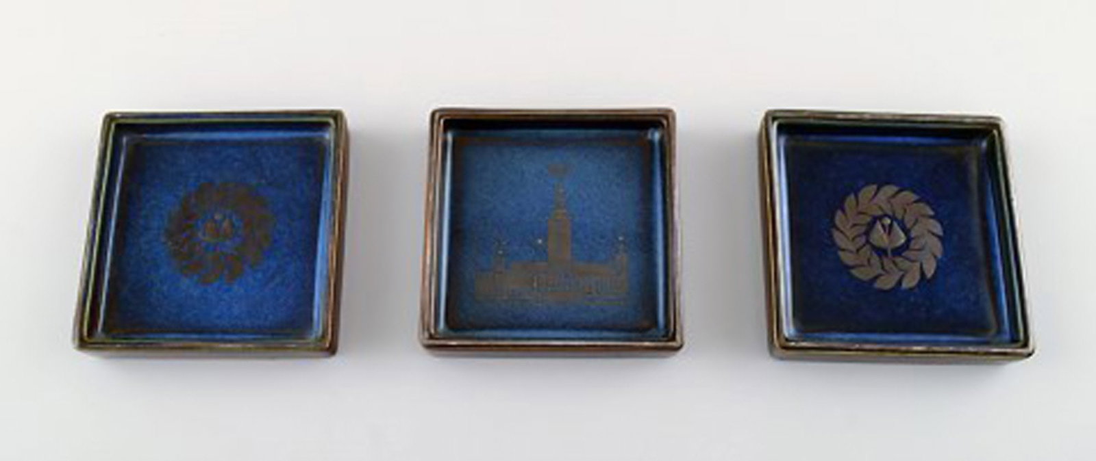 Sven Jonson, Gustavsberg 6 different items, stoneware. - 5