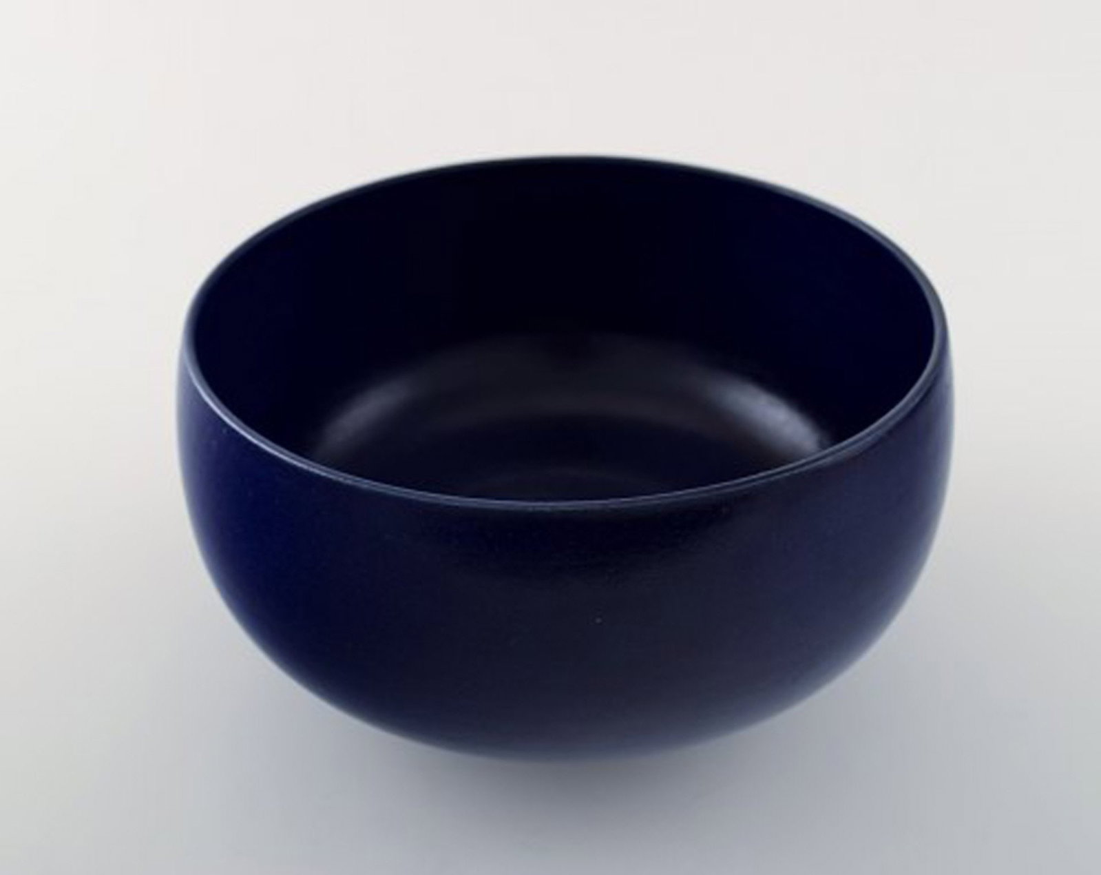 Unique Ceramics bowl by Birthe Sahl, Halvrimmen, Denmark. - 3