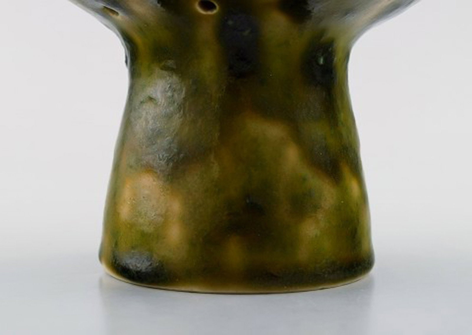 Sven Wejsfelt for Gustavsberg Studio Hand. Mushroom in glazed ceramics. - 6