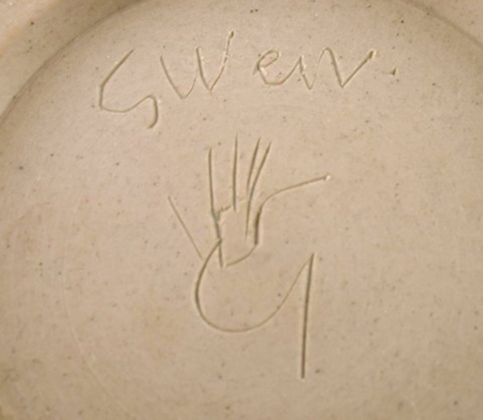 Sven Wejsfelt for Gustavsberg Studio Hand. Mushroom in glazed ceramics. - 7
