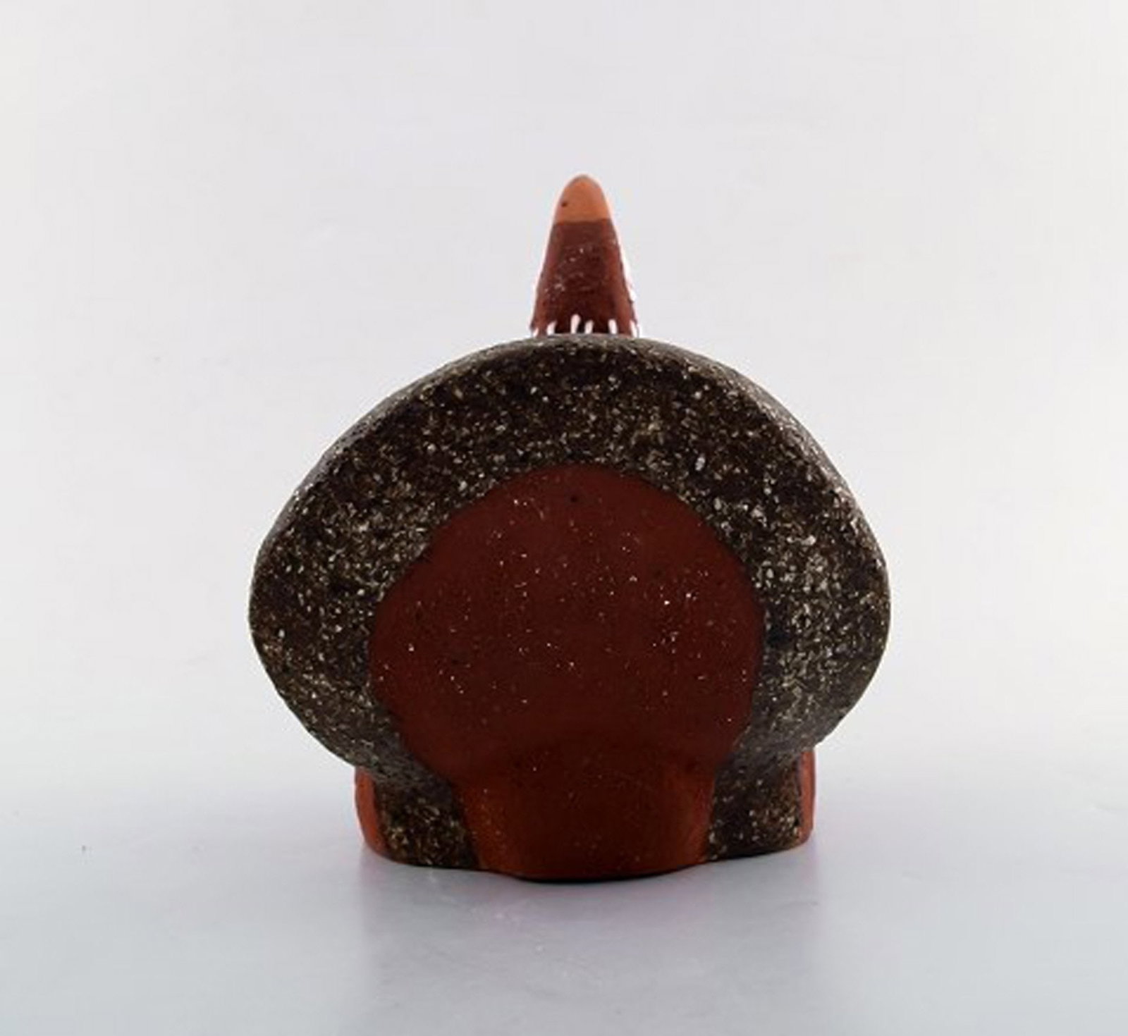 Thomas Nittsjo unique ceramic figure in the form of a bird. Swedish design, 1960's. - 4