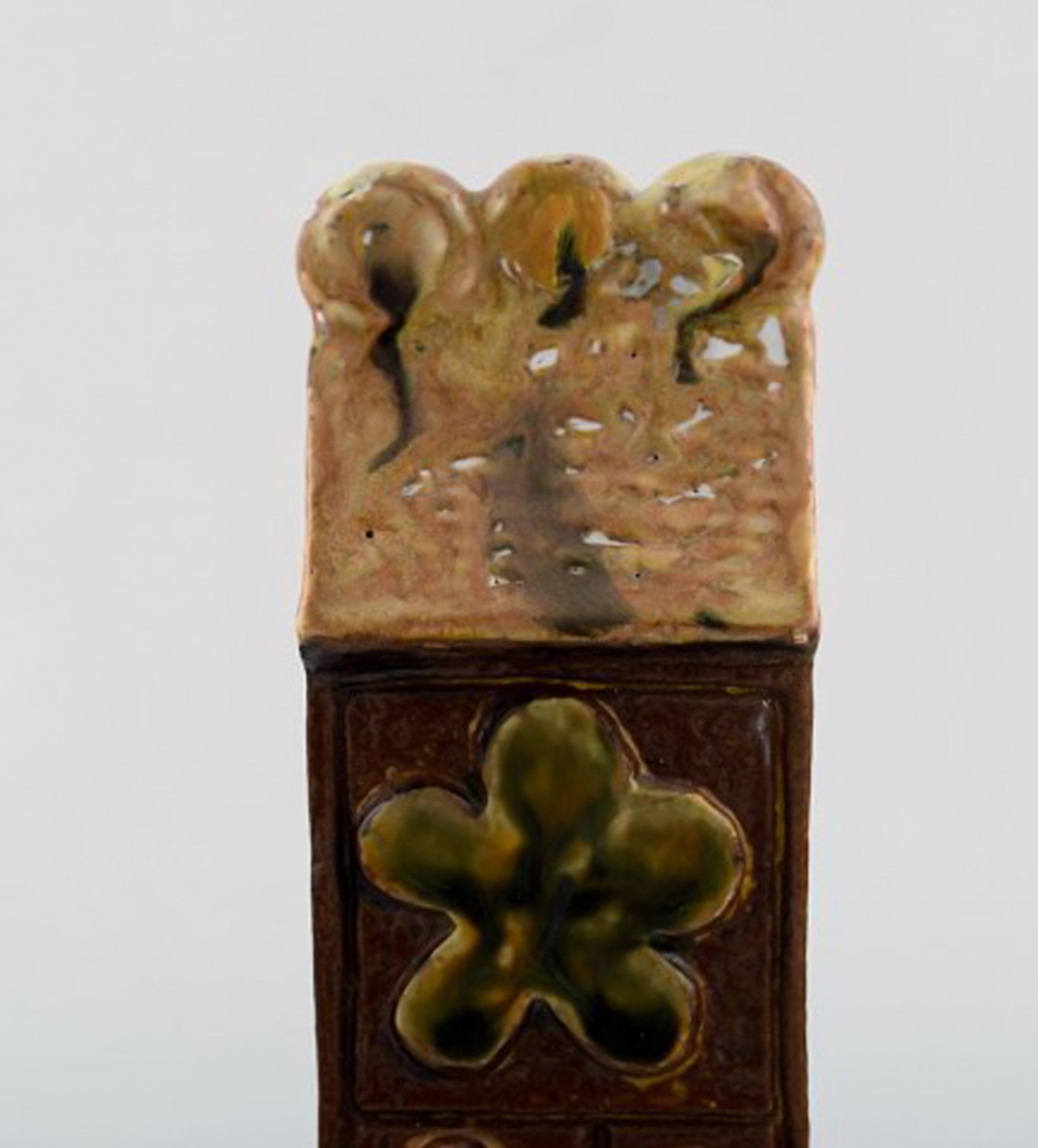 Bertil Vallien for Gustavsberg. Two "Baghdad" sculptures in glazed ceramics. 1960's. - 5