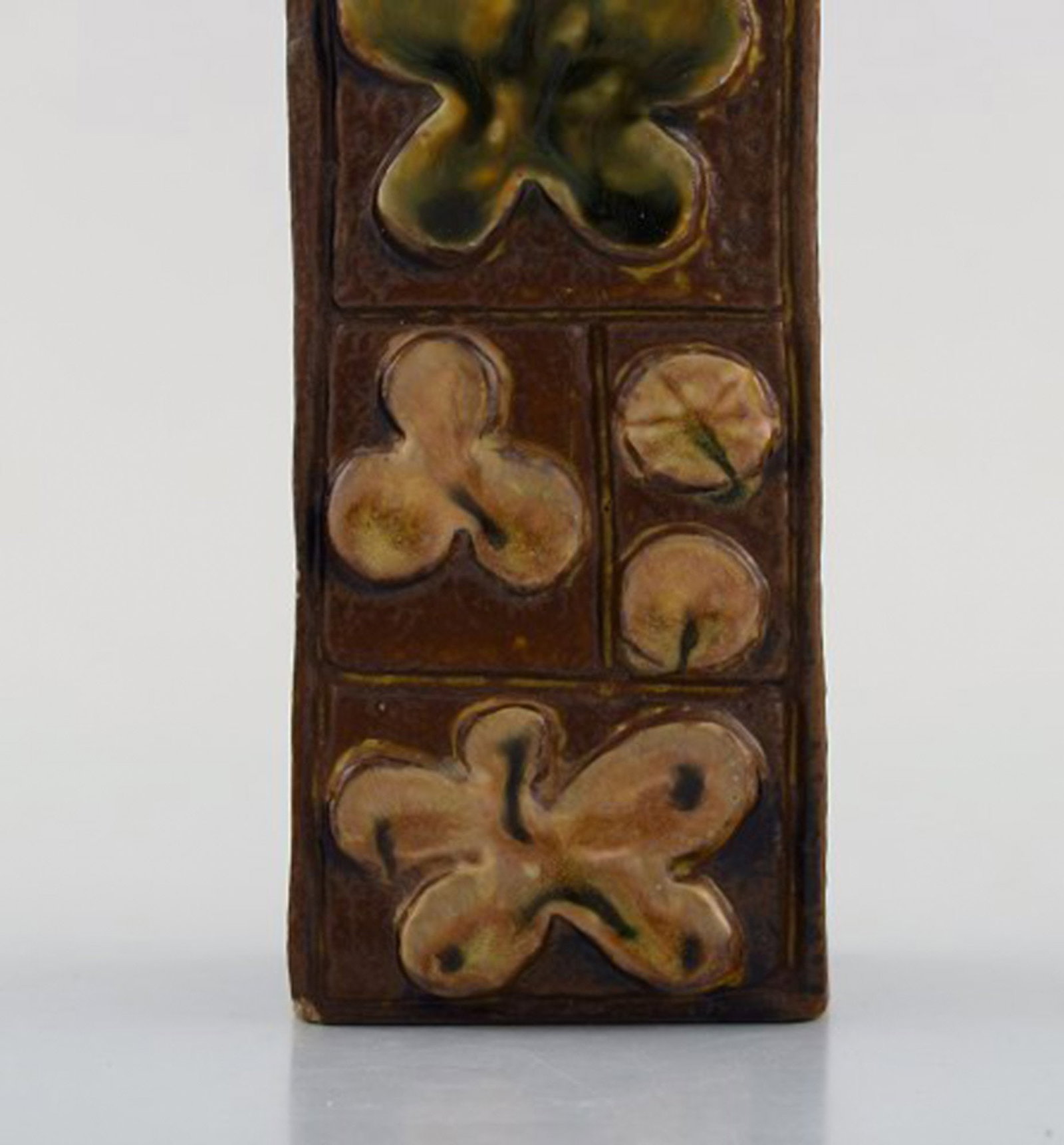 Bertil Vallien for Gustavsberg. Two "Baghdad" sculptures in glazed ceramics. 1960's. - 6