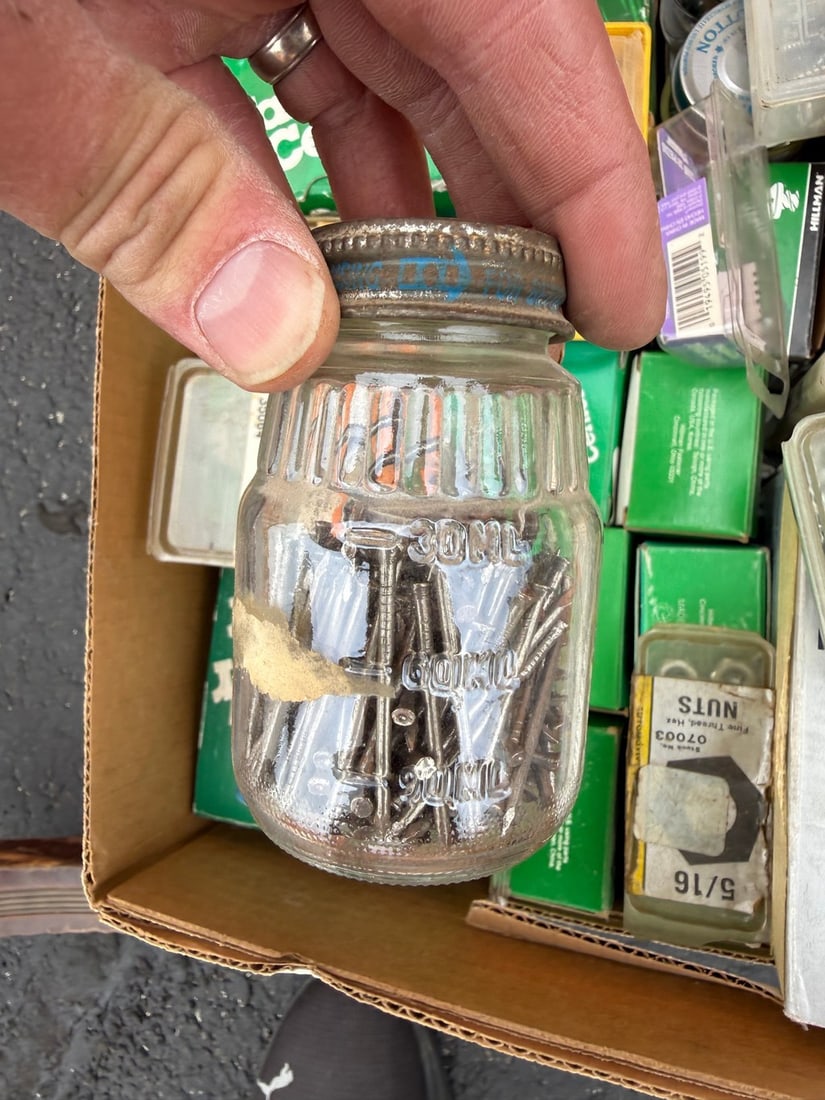 Collection of Assorted Fasteners, Hardware, and Small Parts - 3