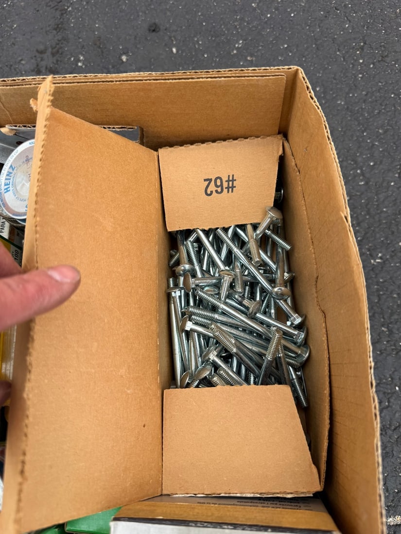 Collection of Assorted Fasteners, Hardware, and Small Parts - 4