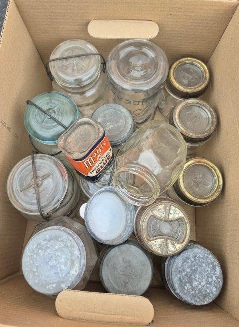 Antique Canning Jars - 8