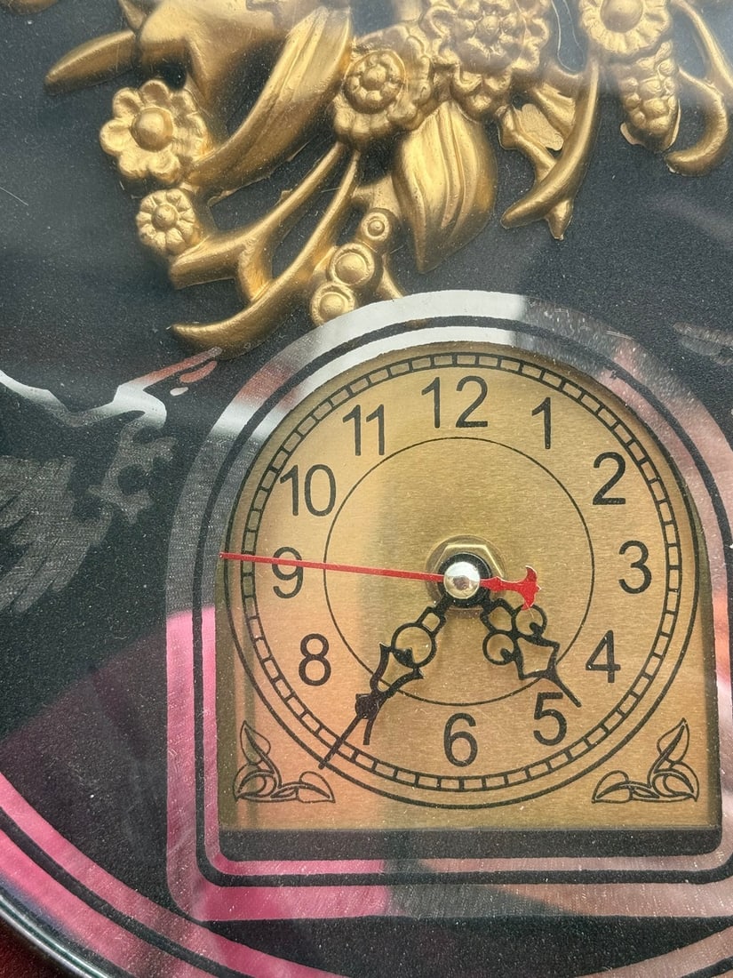 Vintage Musical Waterfall Clock - 3