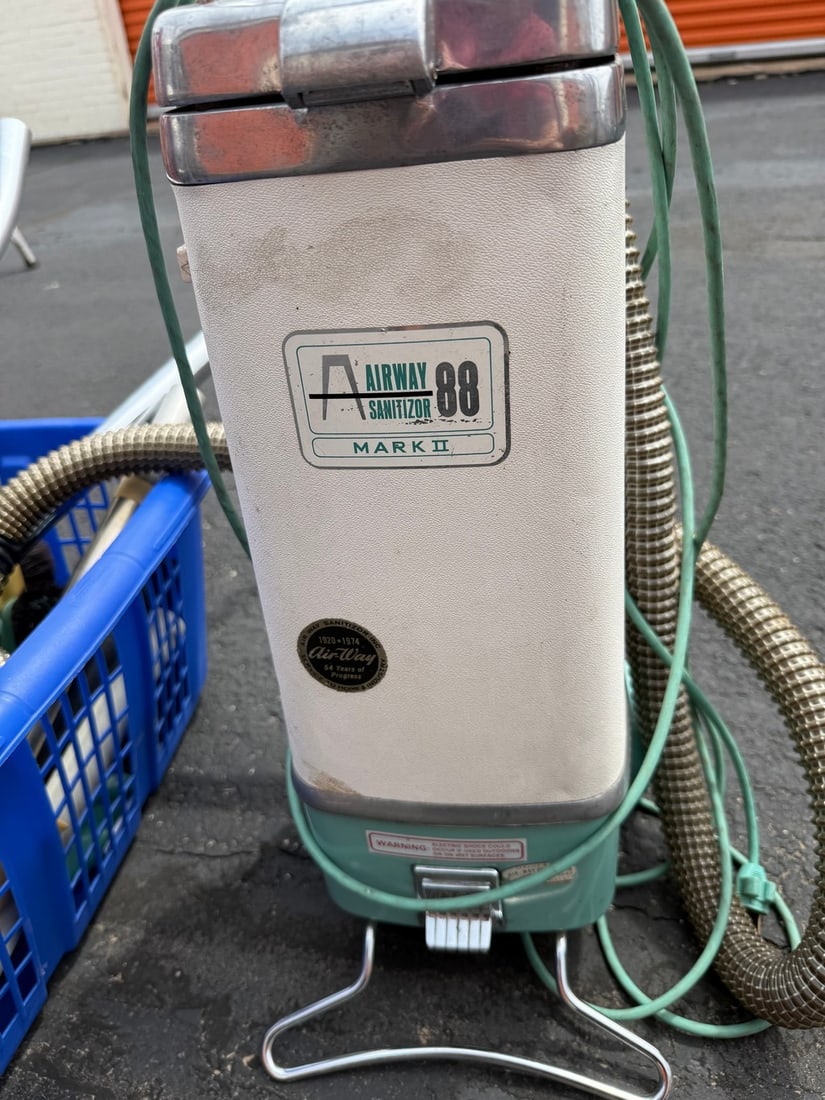 Vintage Airway Sanitizor 88 Mark II Canister Vacuum Cleaner - 2