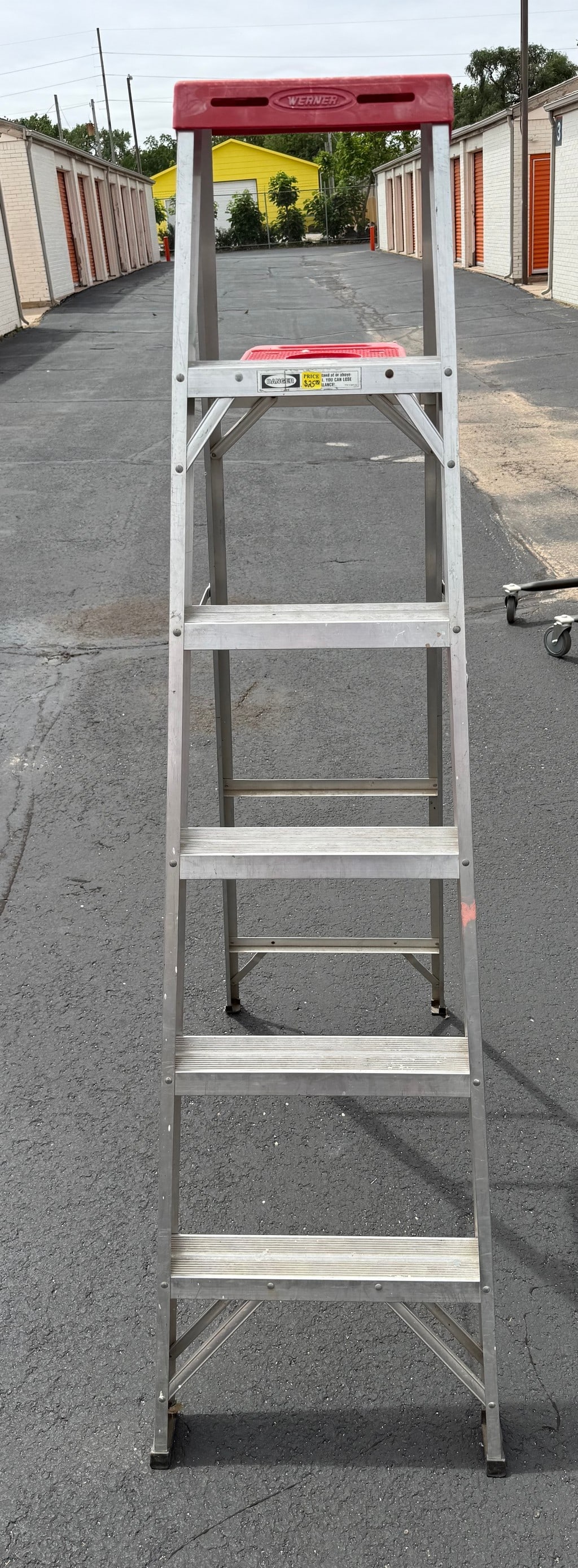 Werner 5-Foot Aluminum Step Ladder - 5