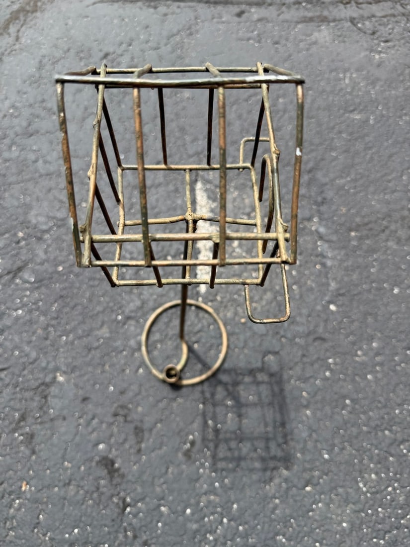 Vintage Wrought Iron Candle Holder - 2