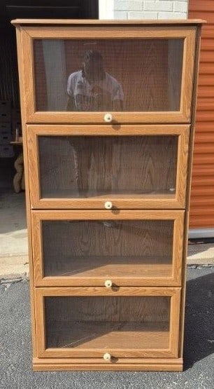 Oak Barrister Bookcases - 2