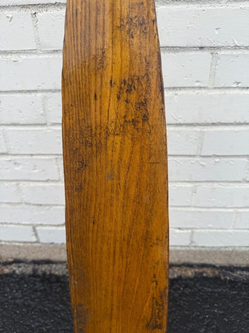 Vintage Wooden Canoe Paddle - 2