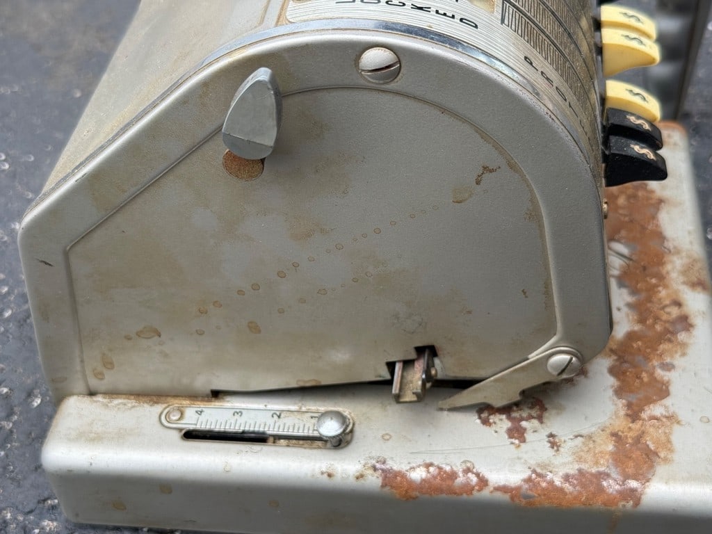 Vintage Paymaster Series X-900 Check Writer - 4