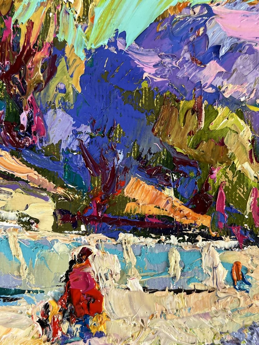 Oil painting Morning Coolness in the Village Oleksiy Ivanyuk - 6