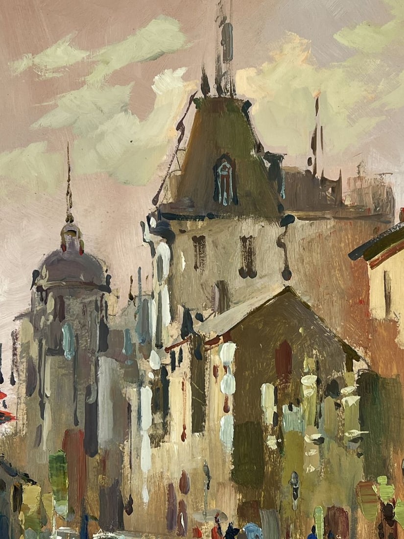 Oil painting Sunset in Tranquil Venice Yuriy Suprunchuk - 4