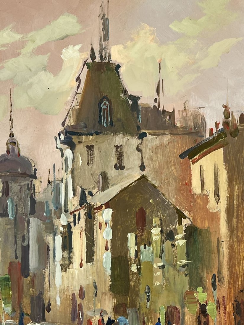 Oil painting Sunset in Tranquil Venice Yuriy Suprunchuk - 5