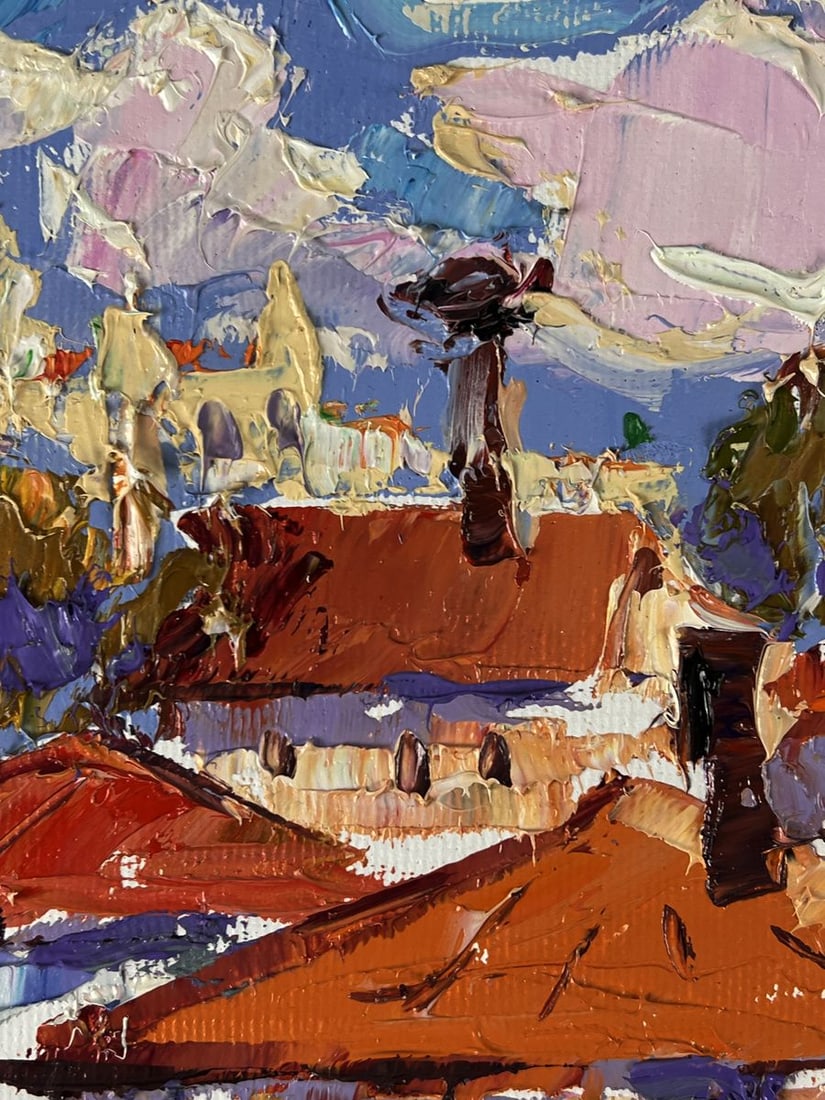 Oil painting Sunny Day over the city Oleksiy Ivanyuk - 8