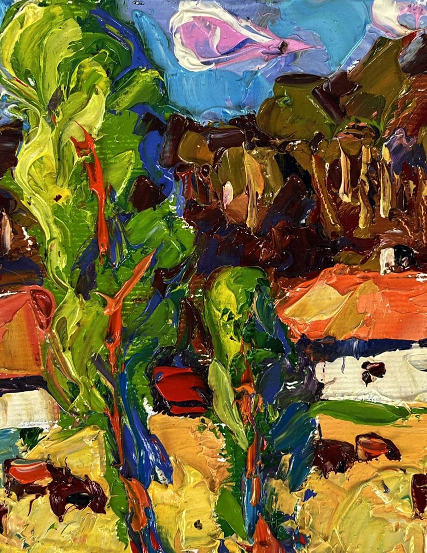 Oil painting Cows in the meadows Oleksiy Ivanyuk - 4