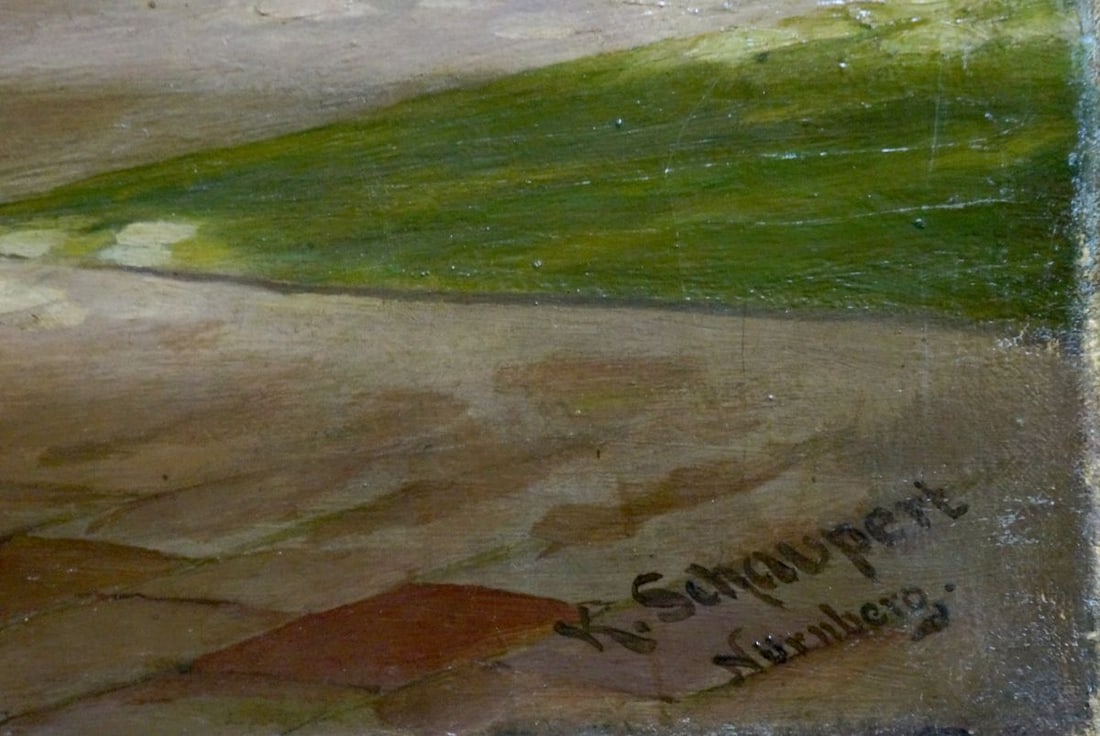 Oil painting To the throne room European artist - 6