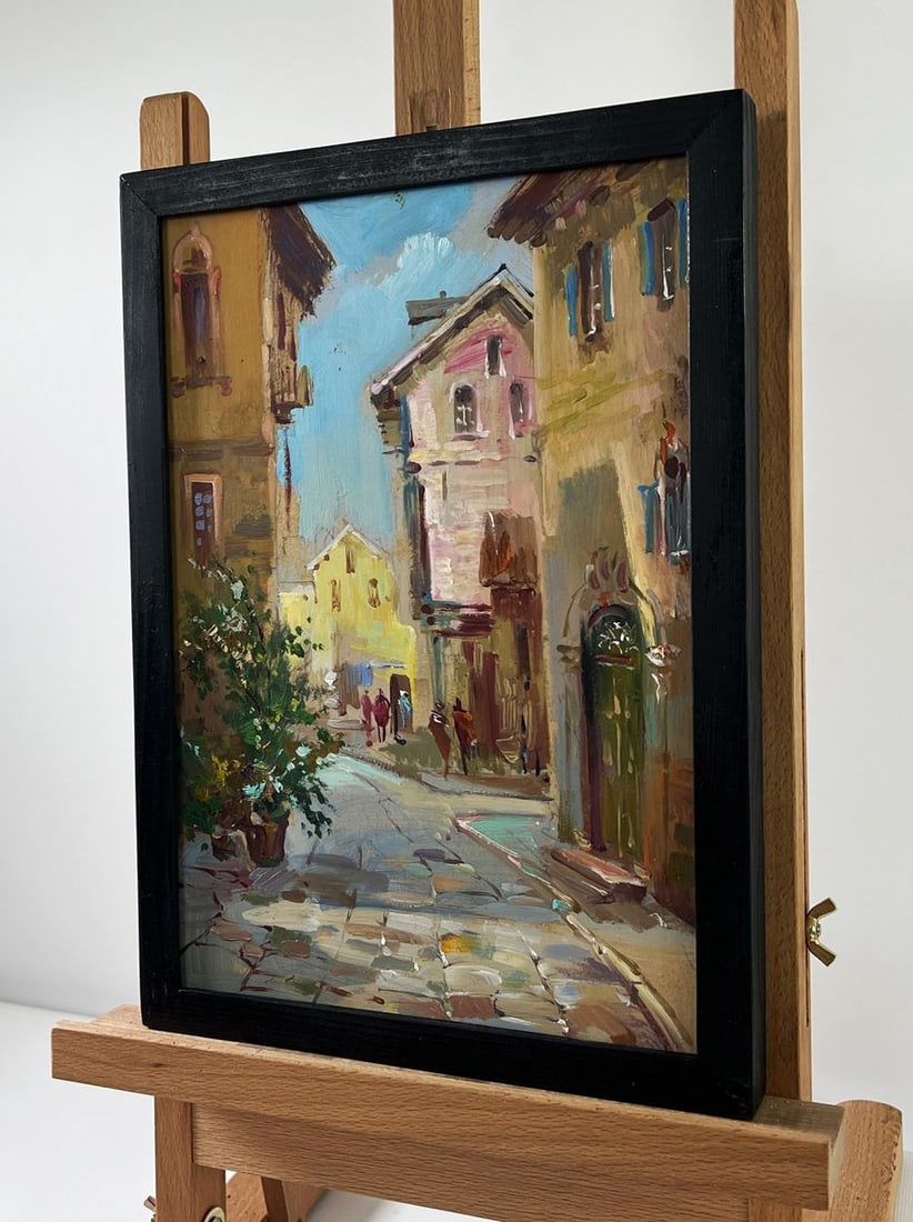 Oil painting Life between walls Yuriy Suprunchuk - 2