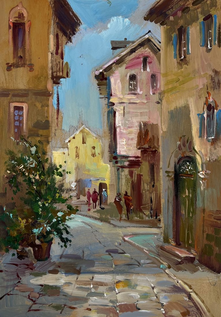 Oil painting Life between walls Yuriy Suprunchuk - 3