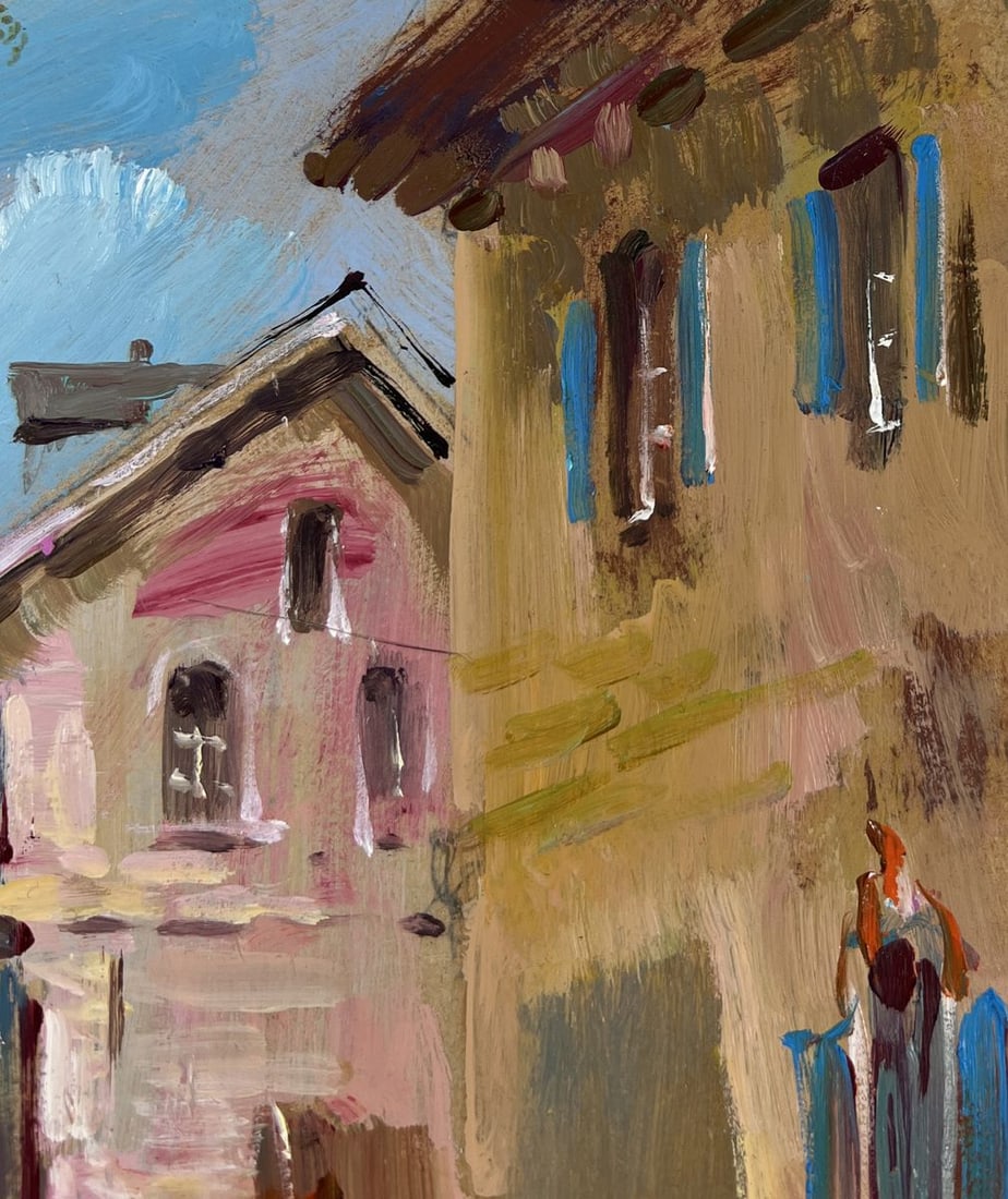 Oil painting Life between walls Yuriy Suprunchuk - 4