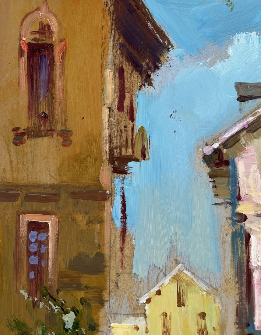 Oil painting Life between walls Yuriy Suprunchuk - 5