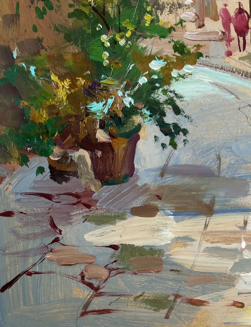 Oil painting Life between walls Yuriy Suprunchuk - 7
