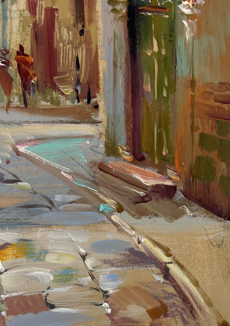 Oil painting Life between walls Yuriy Suprunchuk - 8