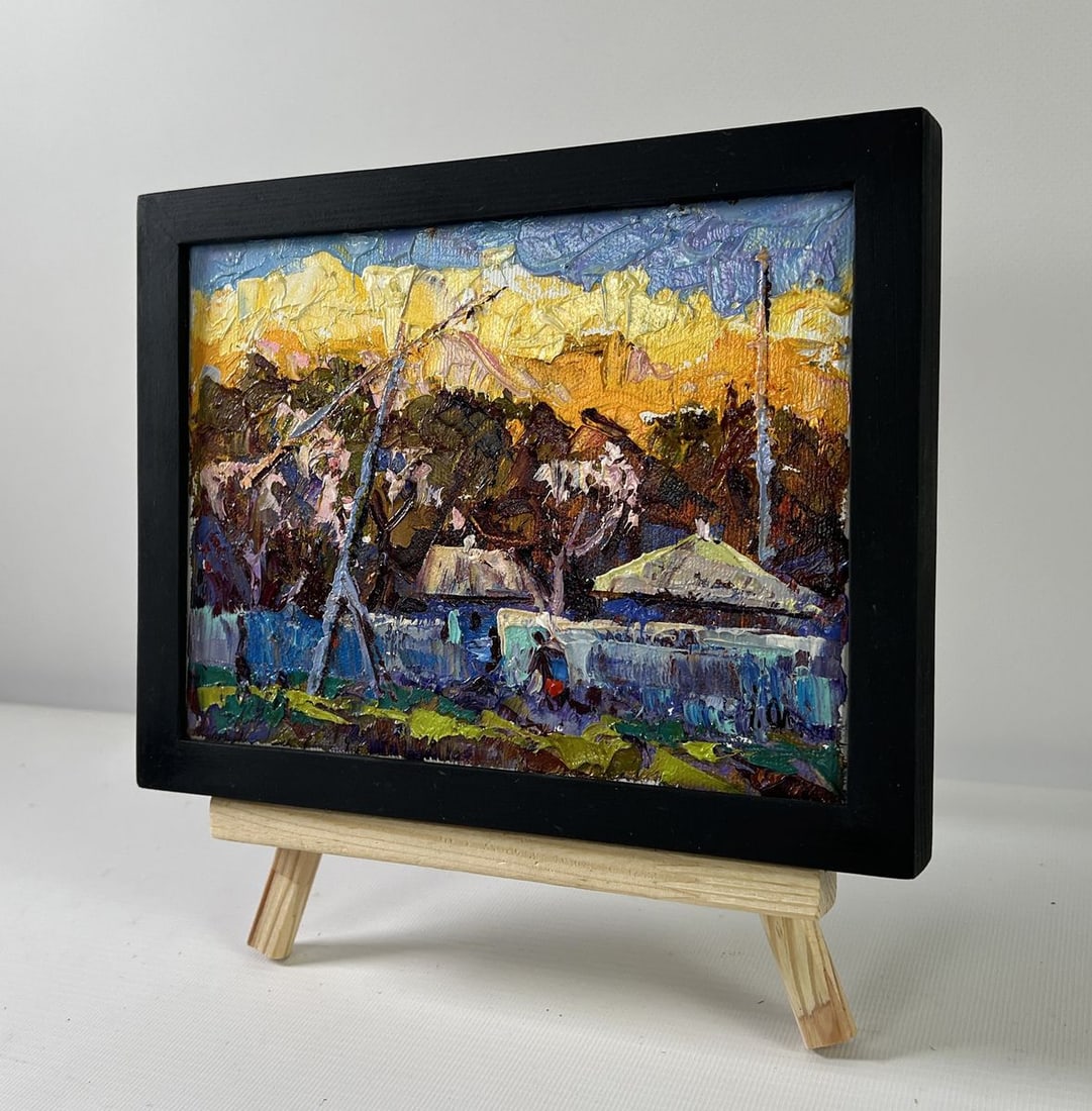 Oil painting Shadows of еvening Alex Kalenyuk - 2