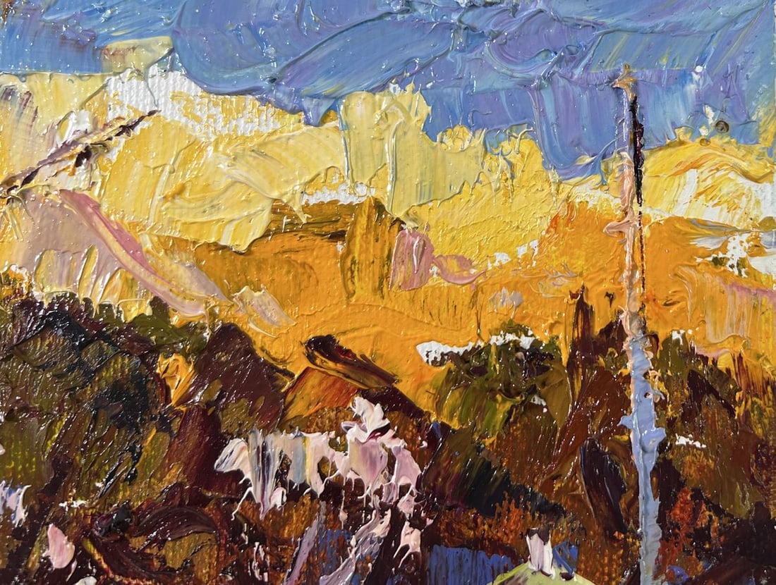 Oil painting Shadows of еvening Alex Kalenyuk - 4