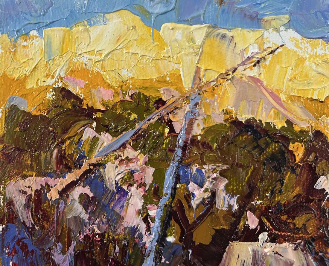 Oil painting Shadows of еvening Alex Kalenyuk - 7