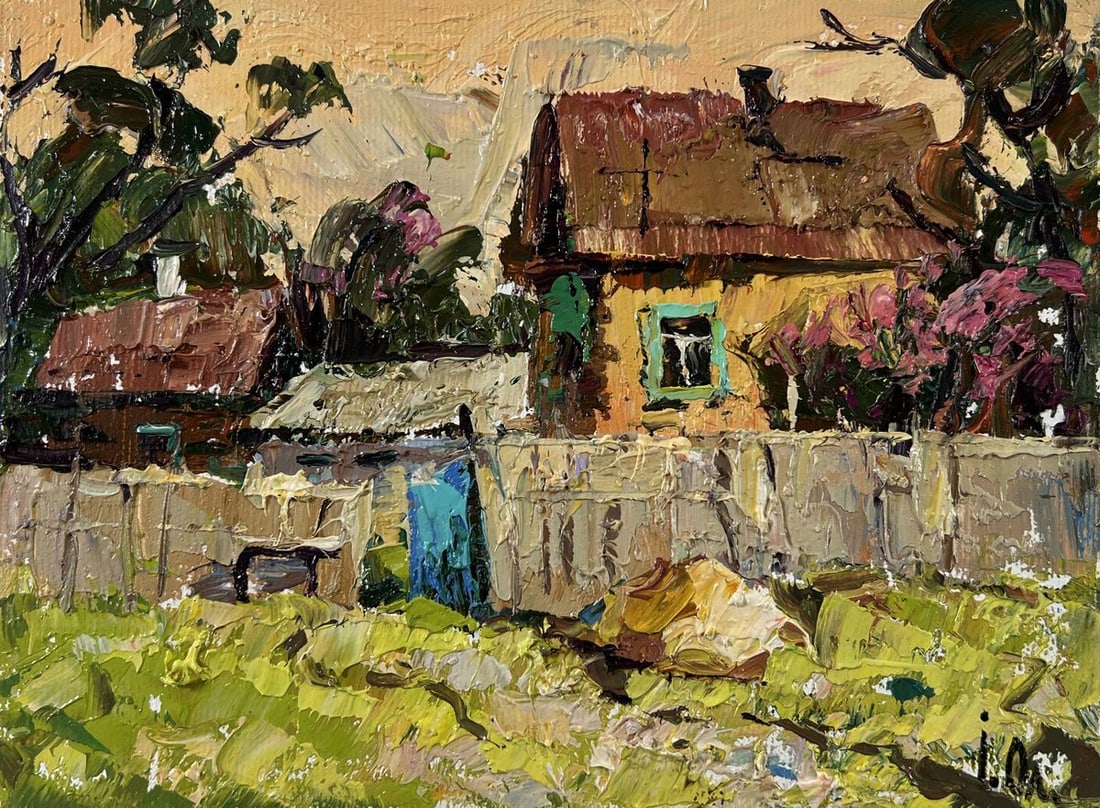 Oil painting Light at day's end Alex Kalenyuk - 3