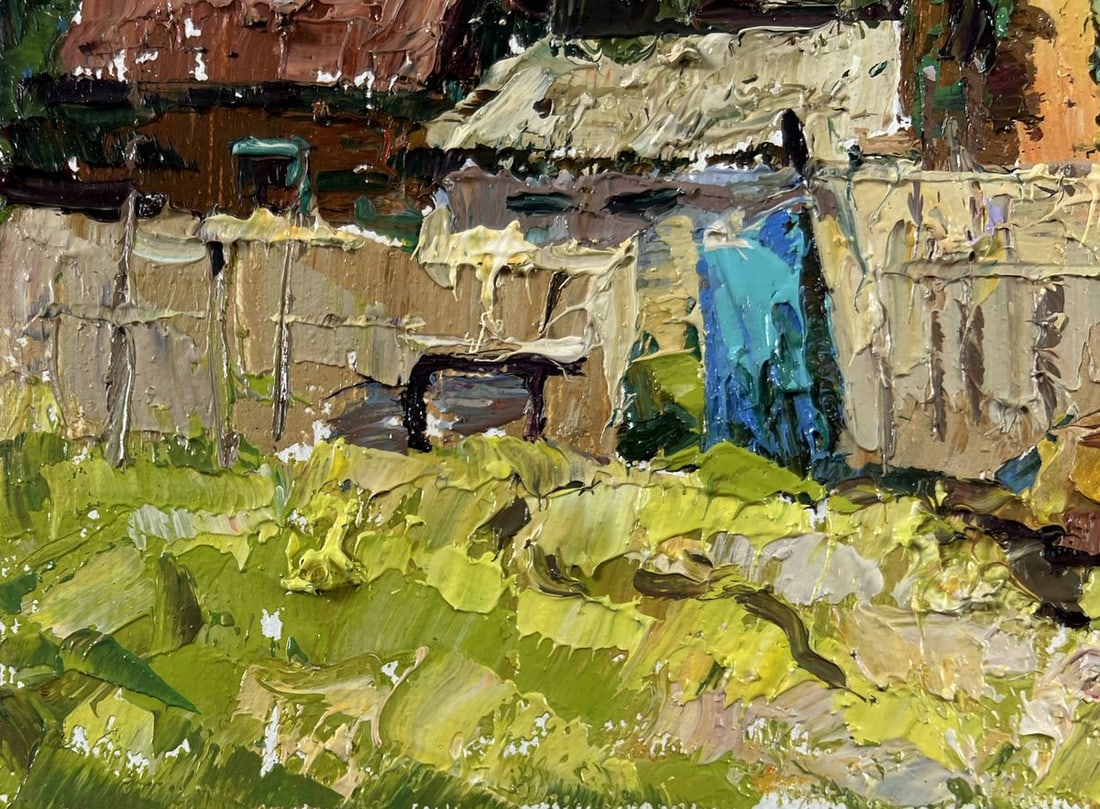 Oil painting Light at day's end Alex Kalenyuk - 6