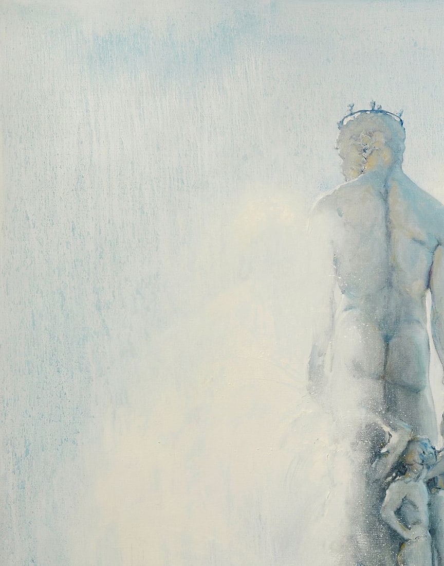 Oil painting Fountain Neptuno Oleg Kateryniuk - 2