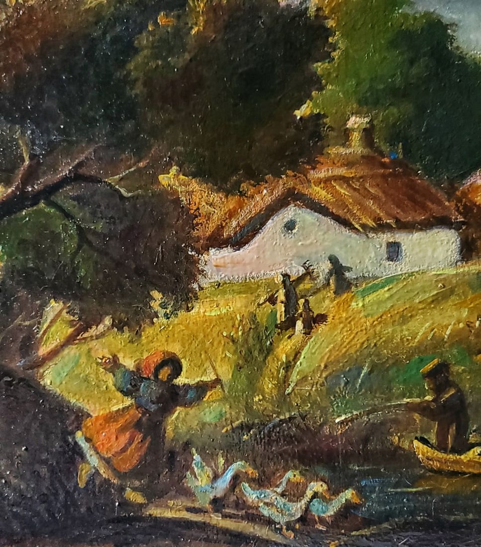 Oil painting Before the storm Daniil Litvinov - 2