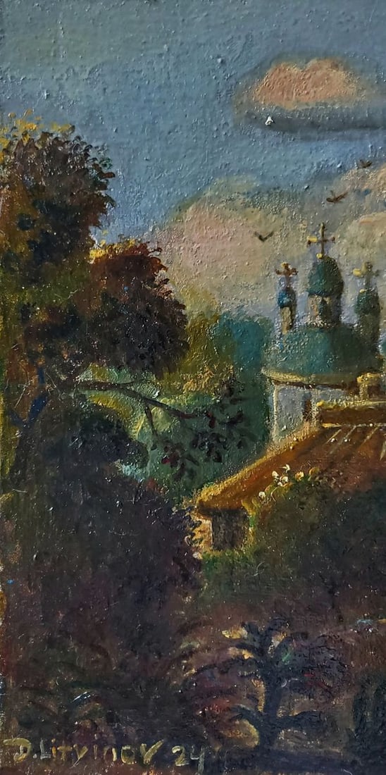 Oil painting Before the storm Daniil Litvinov - 3