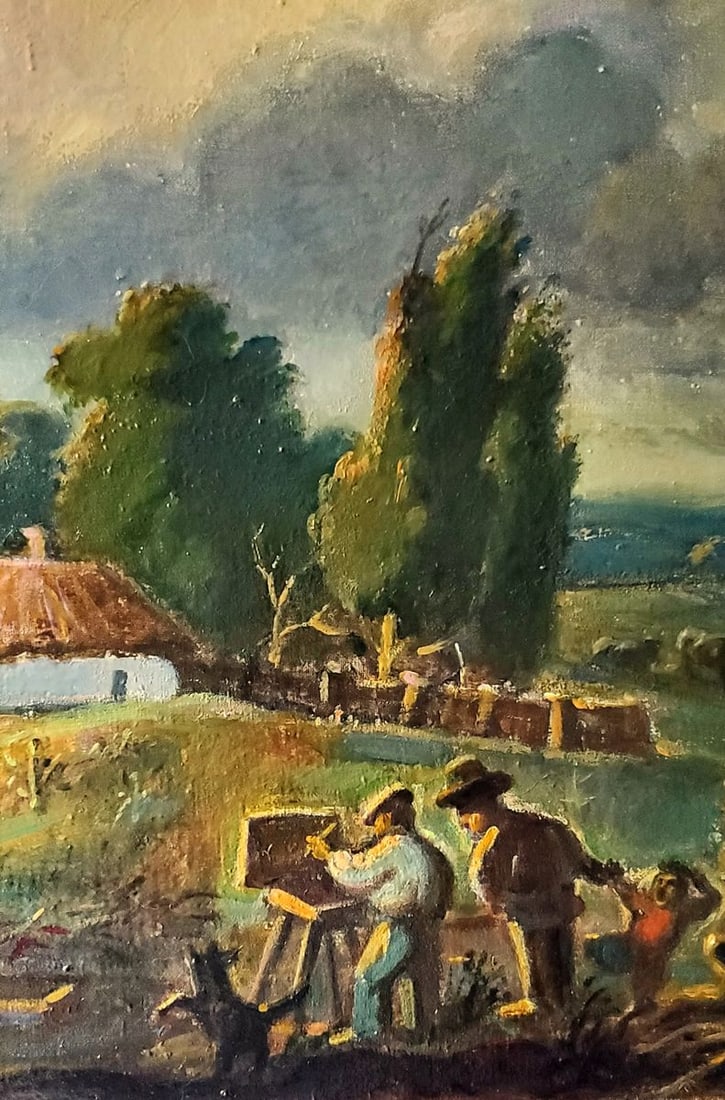 Oil painting Before the storm Daniil Litvinov - 4