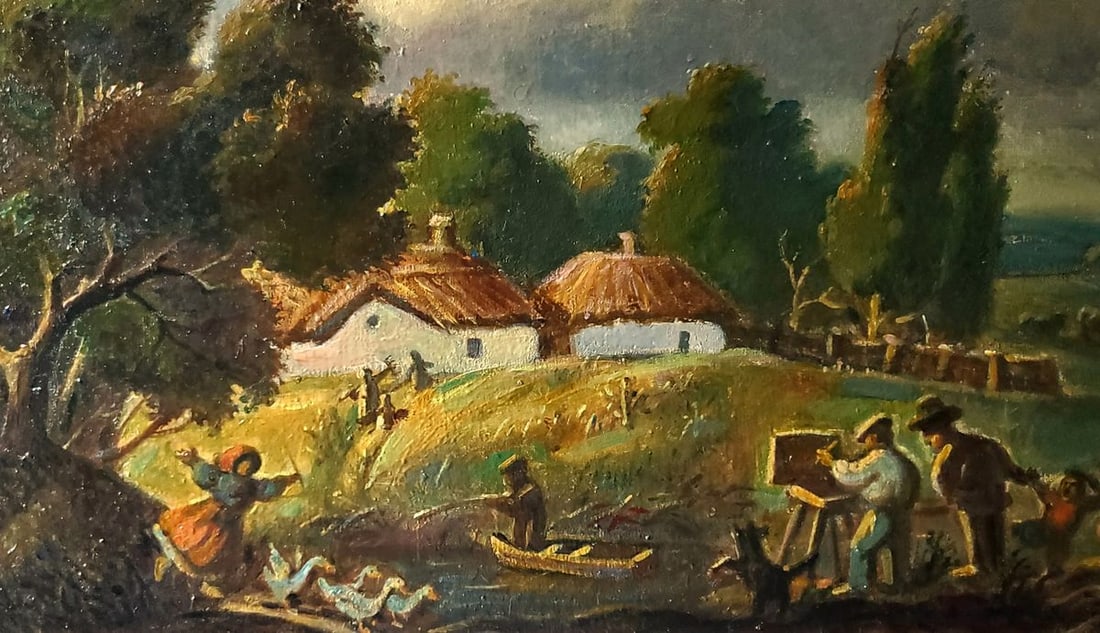 Oil painting Before the storm Daniil Litvinov - 6