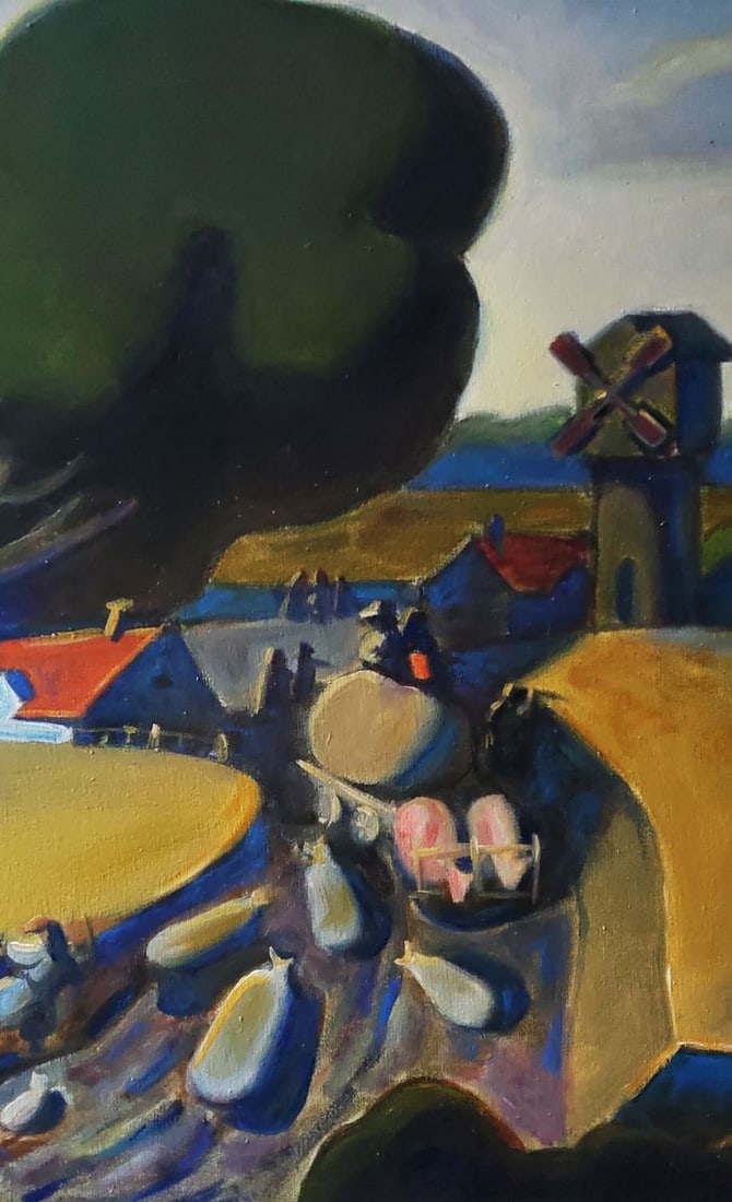 Oil painting Faina Ukraine Daniil Litvinov - 2