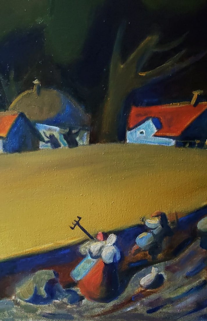 Oil painting Faina Ukraine Daniil Litvinov - 3