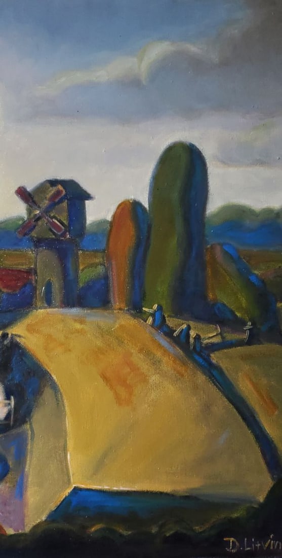 Oil painting Faina Ukraine Daniil Litvinov - 5