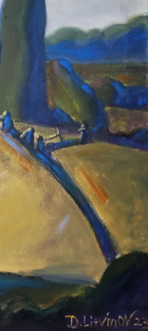 Oil painting Faina Ukraine Daniil Litvinov - 6